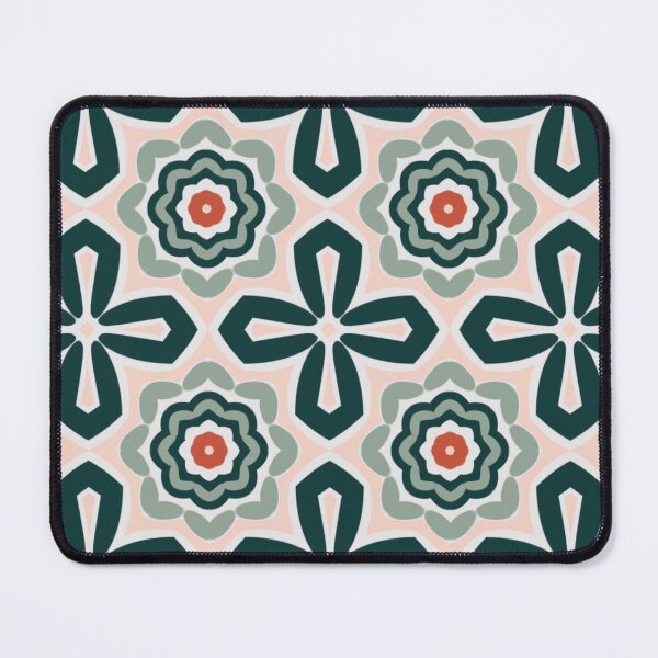 Item preview, Mod floral greens and pink designed and sold by Lia Zarpin.