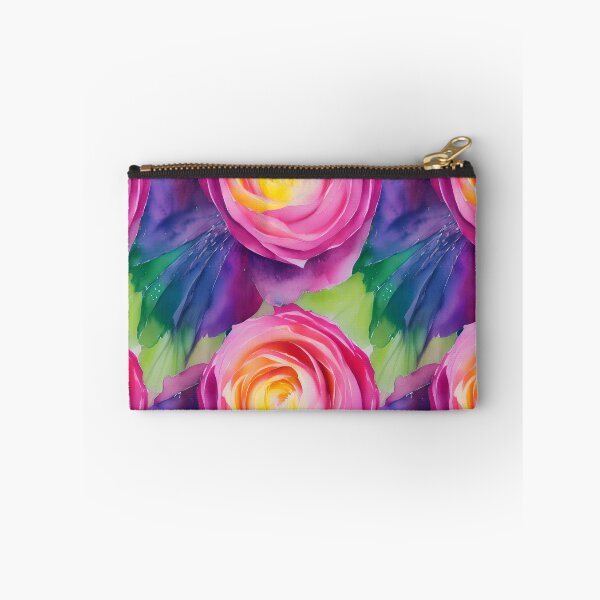 Item preview, Pretty Floral Rose Pattern in Pastel Water Colors Tiled Abstract designed and sold by Infinitelypink.