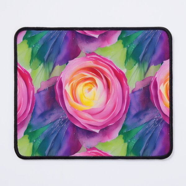 Item preview, Pretty Floral Rose Pattern in Pastel Water Colors Tiled Abstract designed and sold by Infinitelypink.