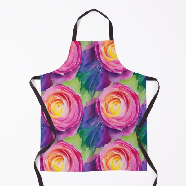 Item preview, Pretty Floral Rose Pattern in Pastel Water Colors Tiled Abstract designed and sold by Infinitelypink.