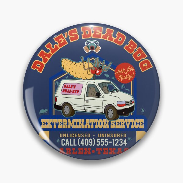 Item preview, Dale's Dead Bug Service designed and sold by Alema Art.