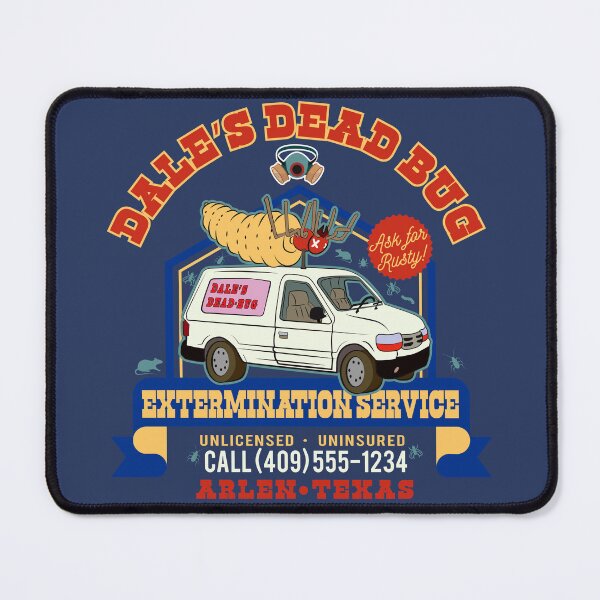 Item preview, Dale's Dead Bug Service designed and sold by Alema Art.