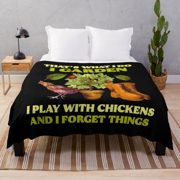 Item preview, Thats What I Do I Garden I Play With Chickens Gardening Farm Gift designed and sold by TMelonShop.