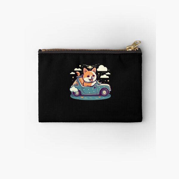 Item preview, Dog Shiba Inu traveling with car and sunglasses designed and sold by Naohiro.
