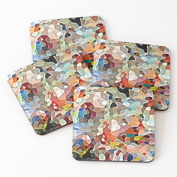 Item preview, Colourful Particle Abstract designed and sold by Trevor Hirst.