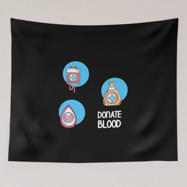 Item preview, Be cool give blood designed and sold by Carmillai.