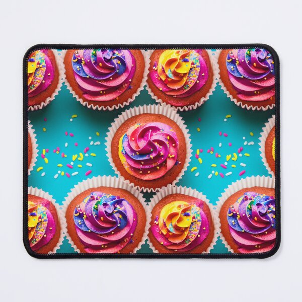 Item preview, Cup Cake Pretty Frosting Swirled Pastel Water Colors Tiled Abstract designed and sold by Infinitelypink.