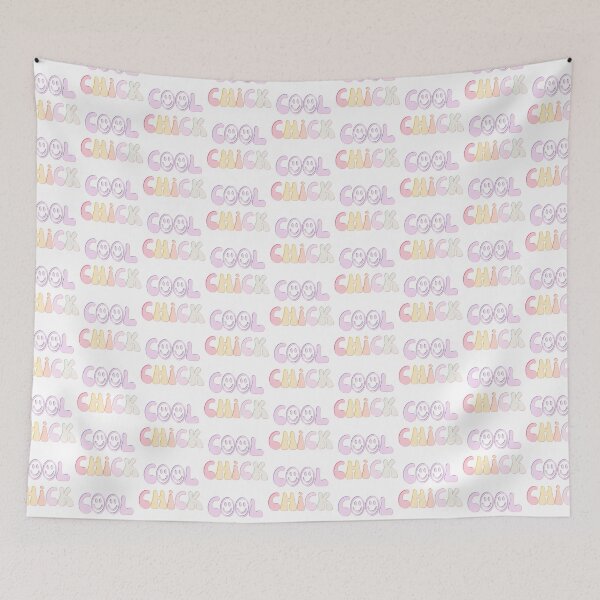Item preview, Pastel cool chick smiley face design designed and sold by cozyfuncreation.