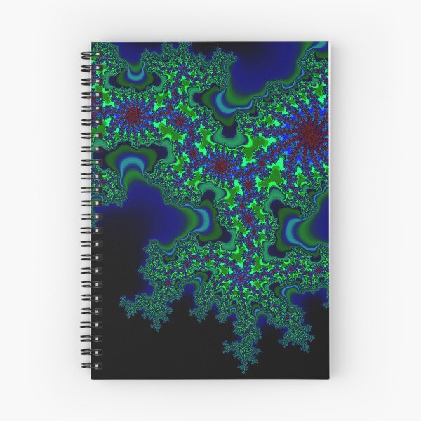 Item preview, Fractal Forest at Night designed and sold by Glitchshaman.