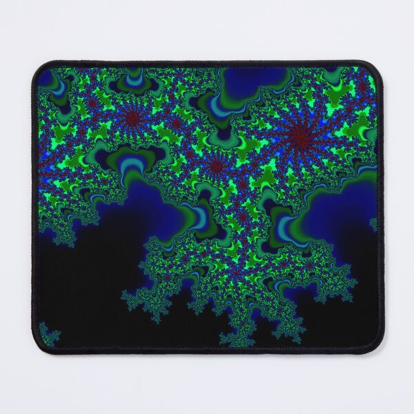 Item preview, Fractal Forest at Night designed and sold by Glitchshaman.
