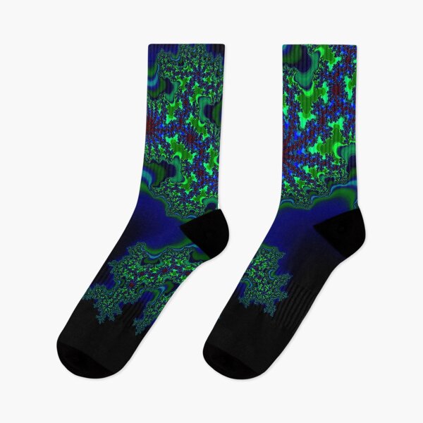 Item preview, Fractal Forest at Night designed and sold by Glitchshaman.