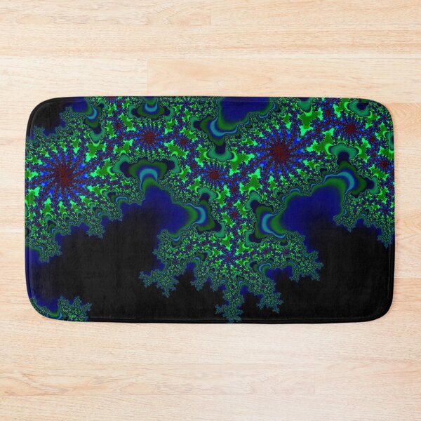 Item preview, Fractal Forest at Night designed and sold by Glitchshaman.