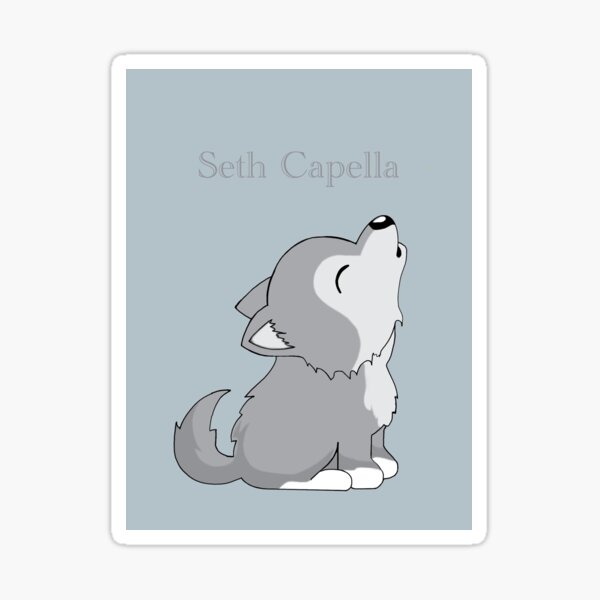 Item preview, Seth the Wolf designed and sold by JoCopeland25.