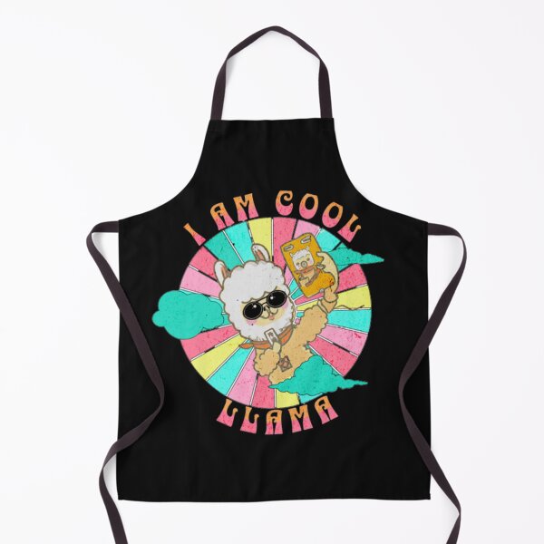 Item preview, Llama , i am cool , alpaca t shirt designed and sold by Blue  Dragon.