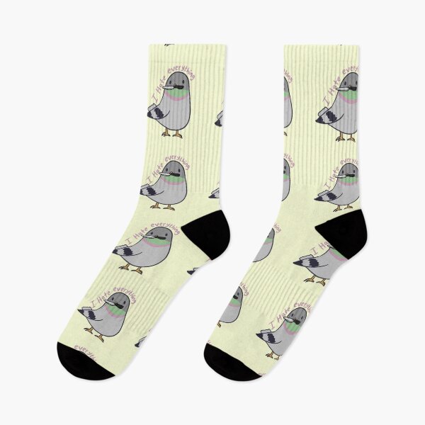 Item preview, Cute Pigeon hates everything  designed and sold by Mayarart.