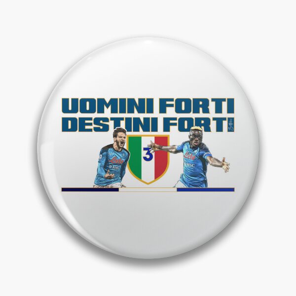 Item preview, Uomini forti, Destini Forti - Kvara-Osimhen designed and sold by Zero81.
