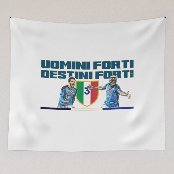Item preview, Uomini forti, Destini Forti - Kvara-Osimhen designed and sold by Zero81.