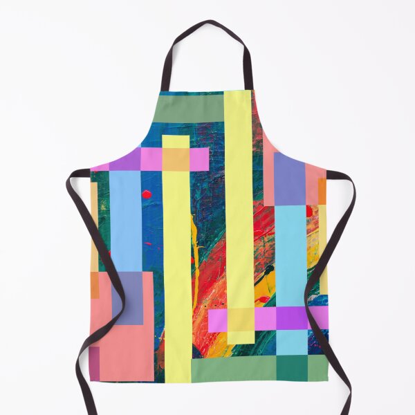 Item preview, Pastel colour geometric abstract pattern designed and sold by Delicarte.