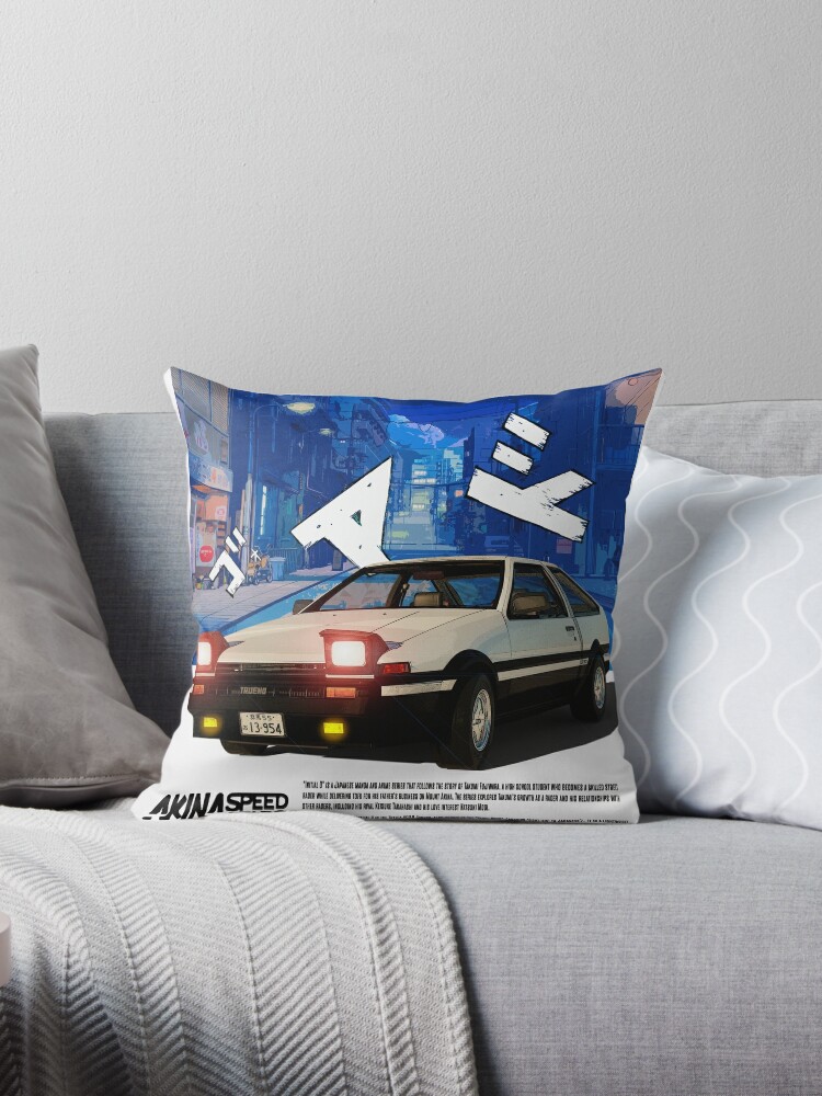 Initial D AE86 Trueno Tofu Car Cushion Pillows