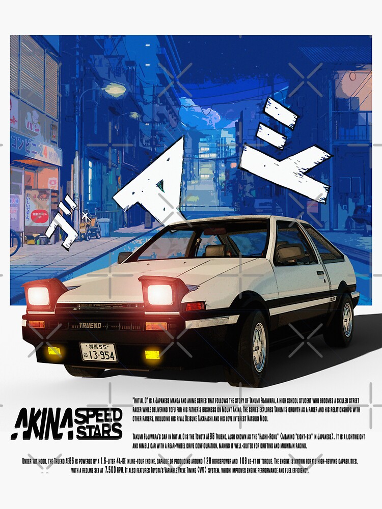 Initial d, carros, racing, Anime, Toyota corolla, HD wallpaper | Peakpx