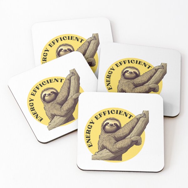 Item preview, Energy Efficient Sloth designed and sold by CremisArt.