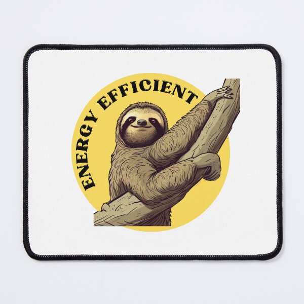 Item preview, Energy Efficient Sloth designed and sold by CremisArt.