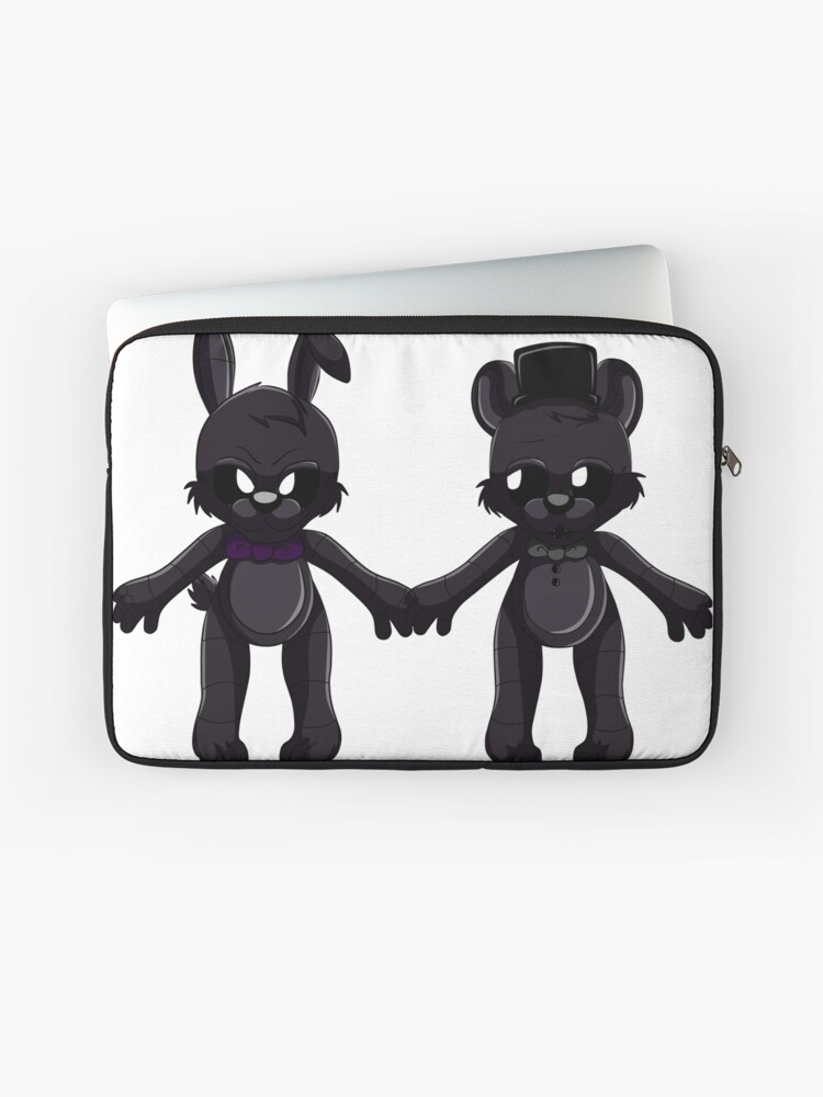 Five nights at Freddy Chibi Shadow Bonnie and Freddy Art Print