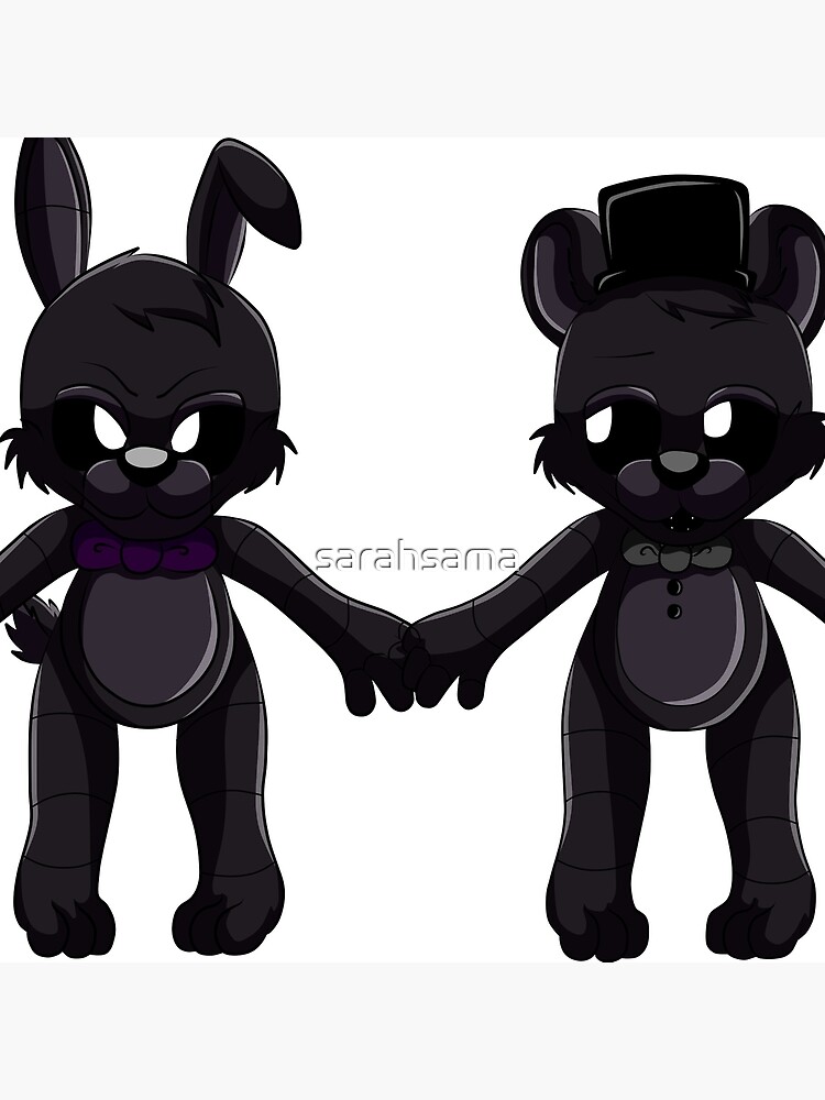 Five nights at Freddy Chibi Shadow Bonnie and Freddy Photographic