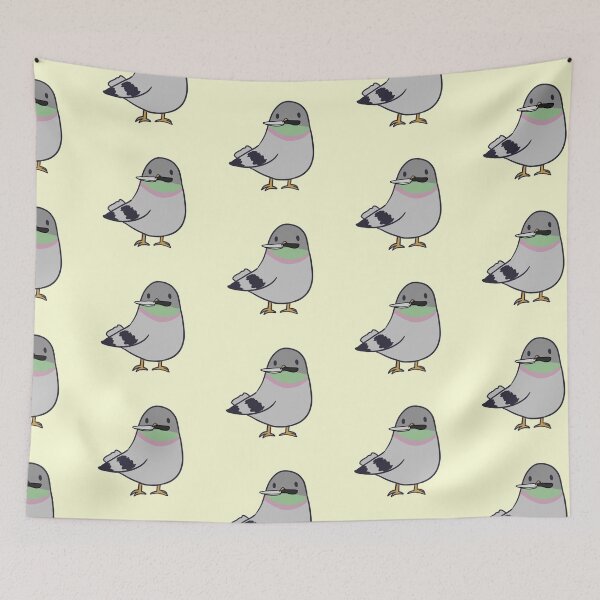 Item preview, Cute Pigeon with knife  designed and sold by Mayarart.