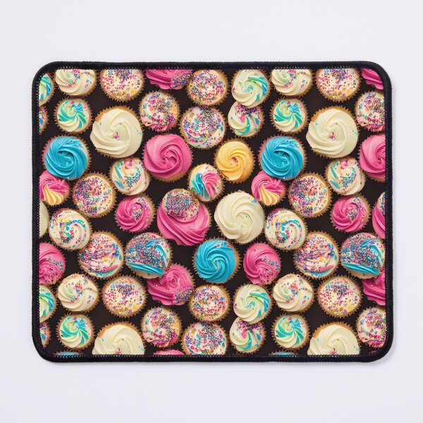 Item preview, Cup Cake Mix Pretty Frosting Swirled Pastel Water Colors Tiled Abstract designed and sold by Infinitelypink.