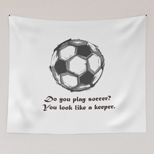 Item preview, Soccer chessy lines designed and sold by PoojaMestry.