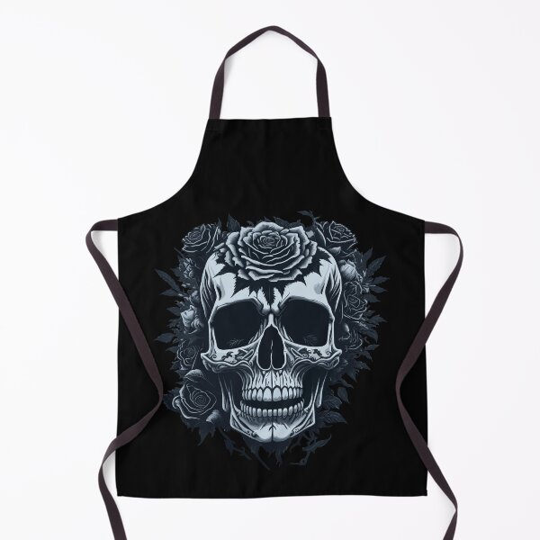 Item preview, Black And White Skull designed and sold by RockBeeDesigns.