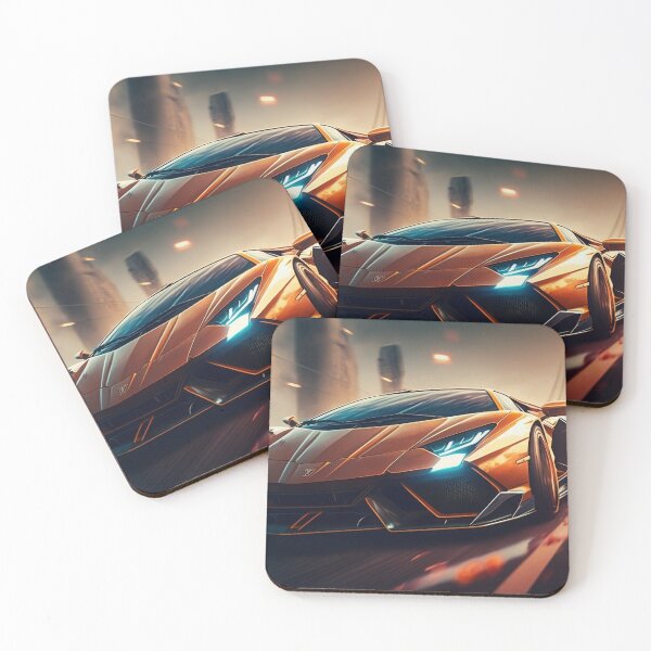 Item preview, Realistic Supercars Speeding On The Highway  designed and sold by ByDigitalDream.