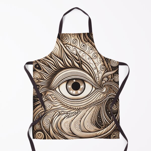 Item preview, Psychedelic Eye in B&W designed and sold by ConnerCreations.