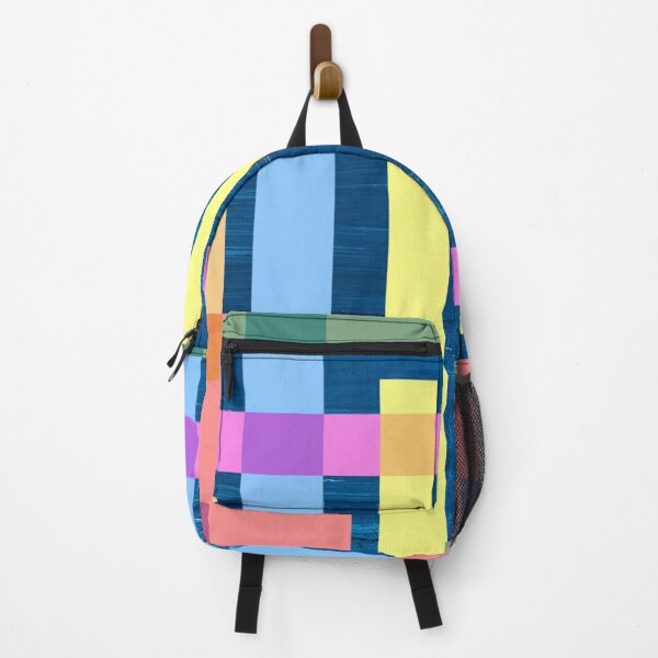 Item preview, Pastel coloured geometric abstract pattern designed and sold by Delicarte.