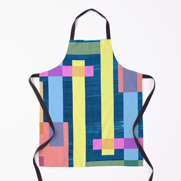 Item preview, Pastel coloured geometric abstract pattern designed and sold by Delicarte.