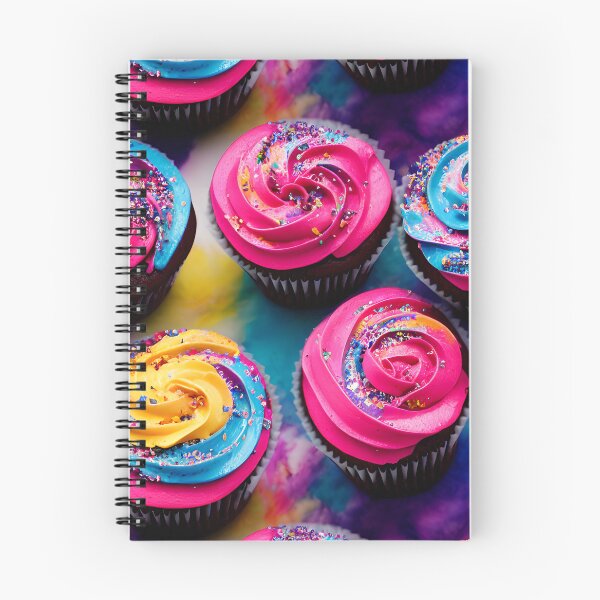 Item preview, Cup Cakes With Pretty Frosting Swirled Colors Tiled Abstract designed and sold by Infinitelypink.