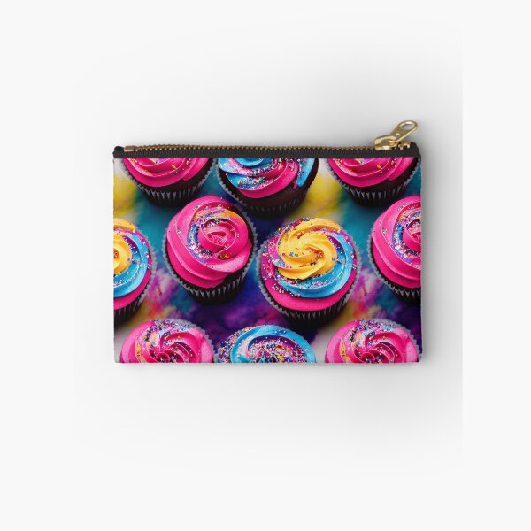 Item preview, Cup Cakes With Pretty Frosting Swirled Colors Tiled Abstract designed and sold by Infinitelypink.