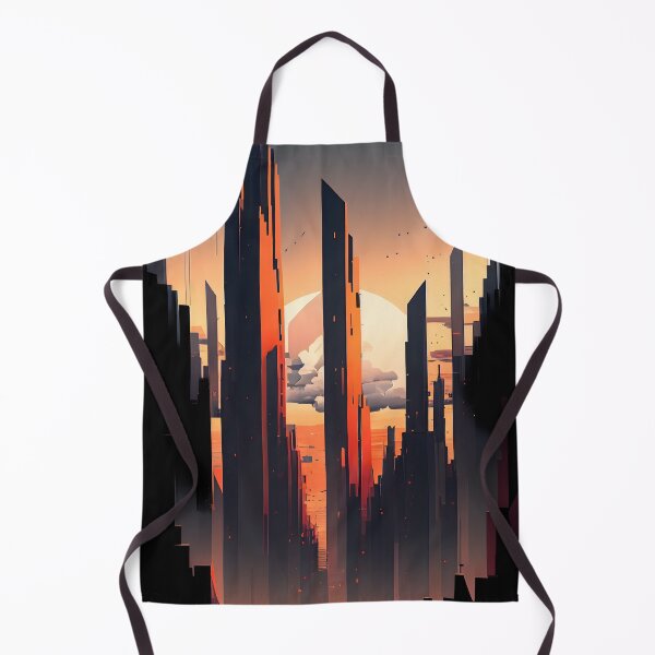Item preview, Sunset Cityscape (Geometric Collection) designed and sold by NarideaDesigns.
