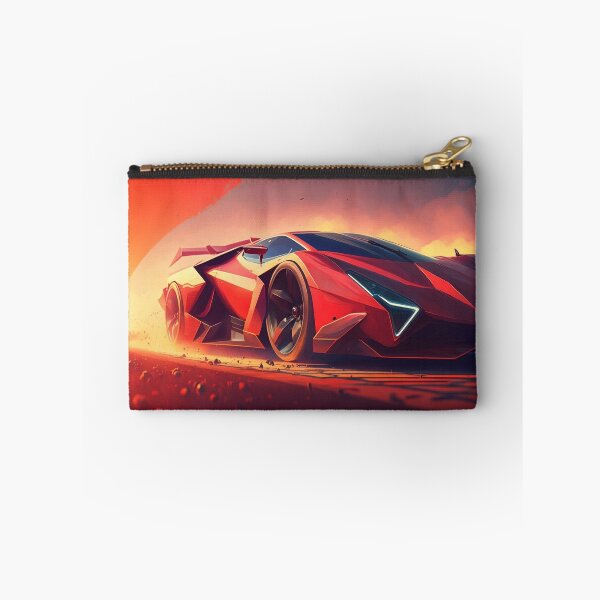 Item preview, Speedy Red Supercar With A Bright Sunshine  designed and sold by ByDigitalDream.