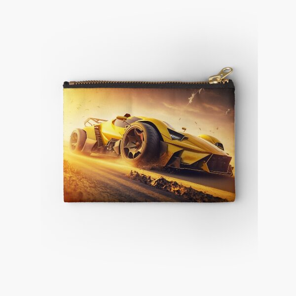 Item preview, Speedy Yellow Supercar With A Bright Sunshine  designed and sold by ByDigitalDream.
