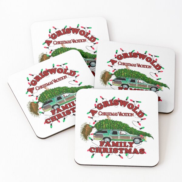 christmas vacation coasters