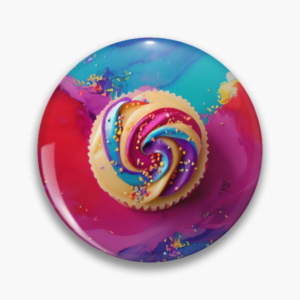 Item preview, Copy of Cup Cakes With Pretty Frosting Swirled Colors Tiled Abstract designed and sold by Infinitelypink.