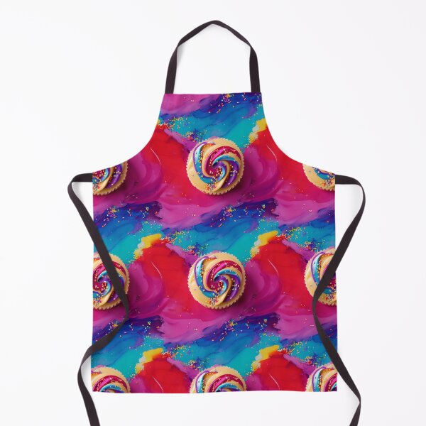 Item preview, Copy of Cup Cakes With Pretty Frosting Swirled Colors Tiled Abstract designed and sold by Infinitelypink.