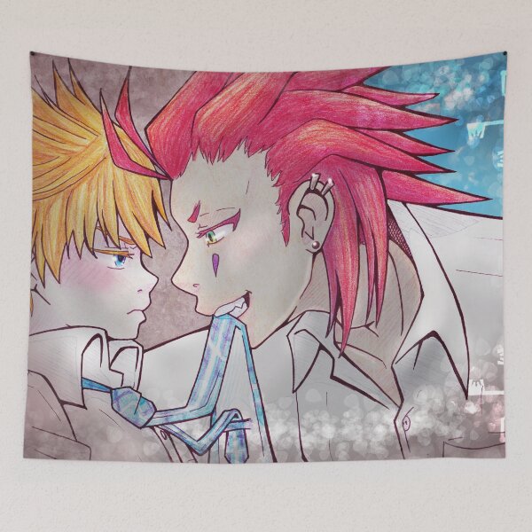 Item preview, AkuRoku Punk AU designed and sold by DoubletteArt.