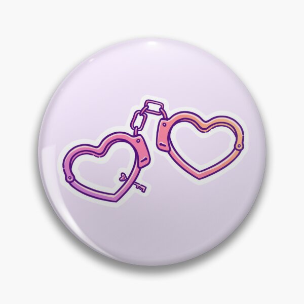Item preview, Pink heart-shaped handcuffs designed and sold by Shaju.