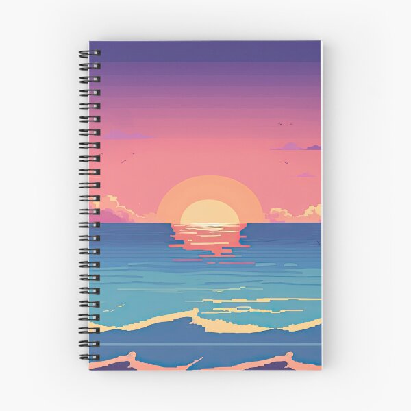 Item preview, Horizon Océan Coucher de soleil designed and sold by Nerdesigns  - www.linkit.blog.