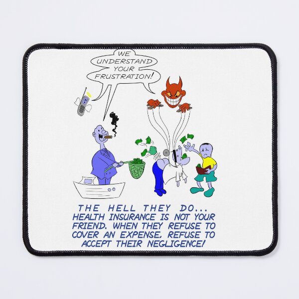 Item preview, Health Insurance Sucks! designed and sold by DrezenMedia.