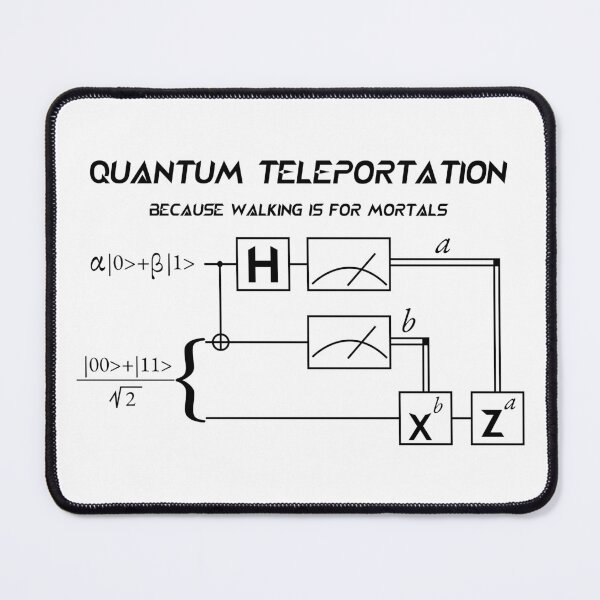 Item preview, Quantum teleportation: Because walking is for mortals. designed and sold by awpak.
