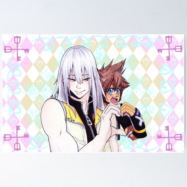 Item preview, Riku x Sora designed and sold by DoubletteArt.